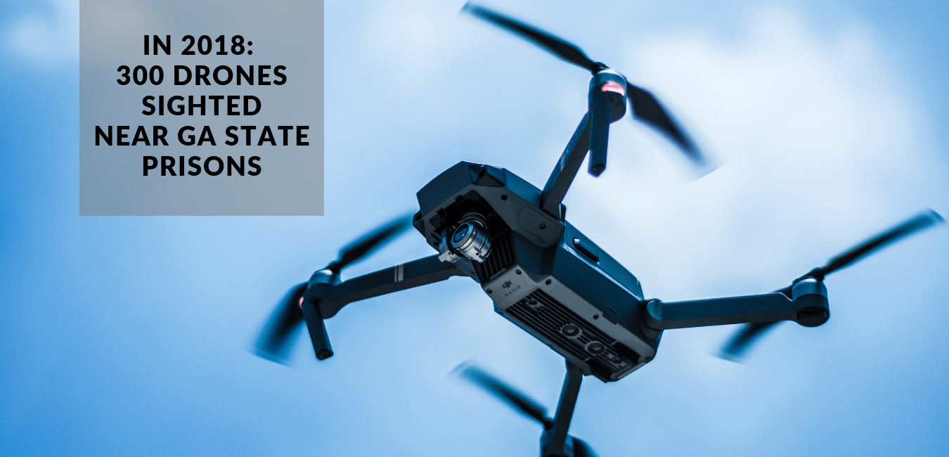 300 drone sightings near prisons last year, New GA drone law